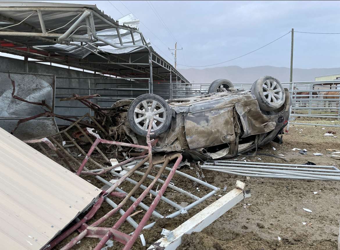 Two Eagle Mountain children were killed when a speeding driver crashed where they were playing. The driver's double murder trial began on Thursday.