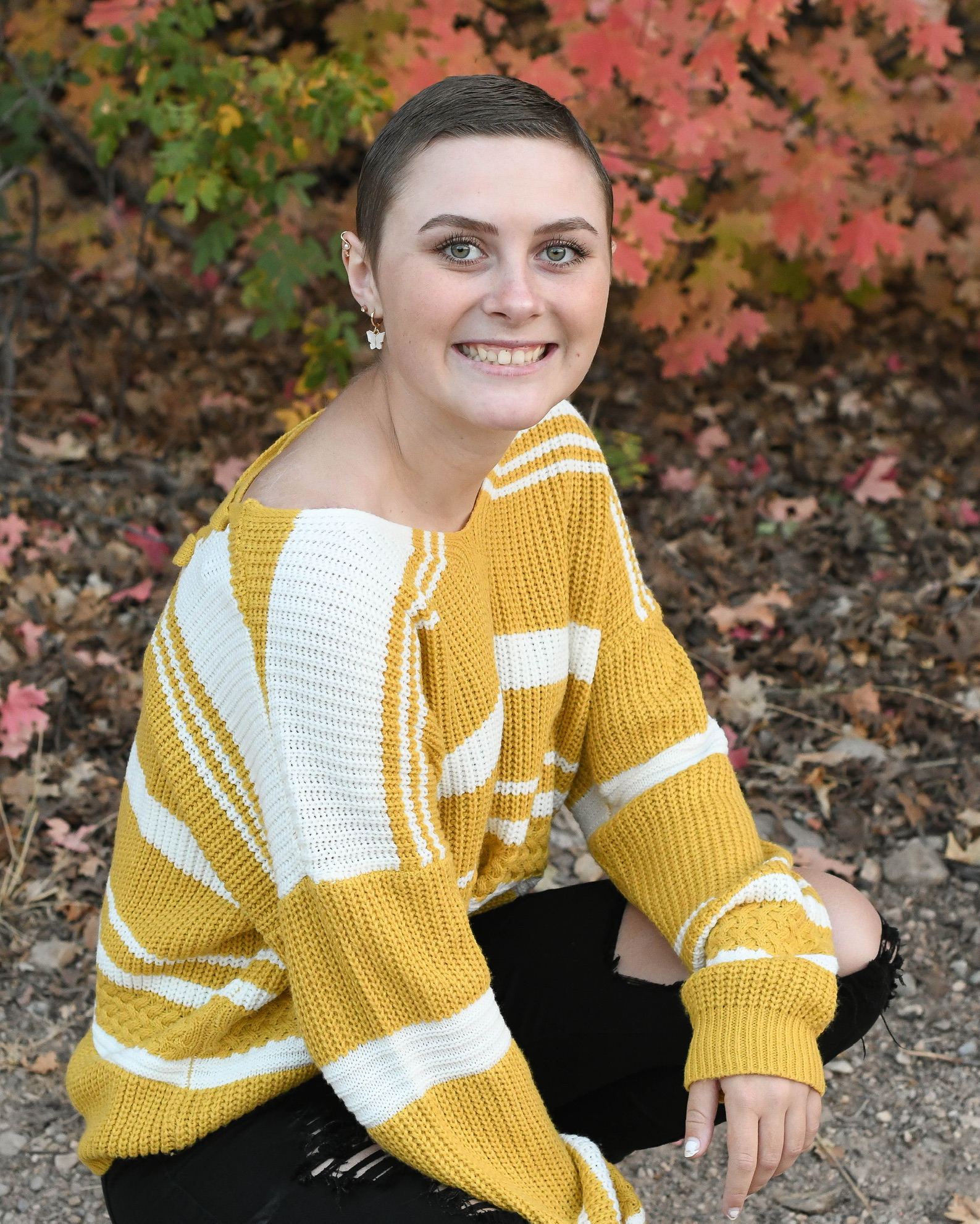 Gracey Fuller, who is living with a terminal cancer diagnosis, is a cheerleader at Millard High School, in Fillmore.