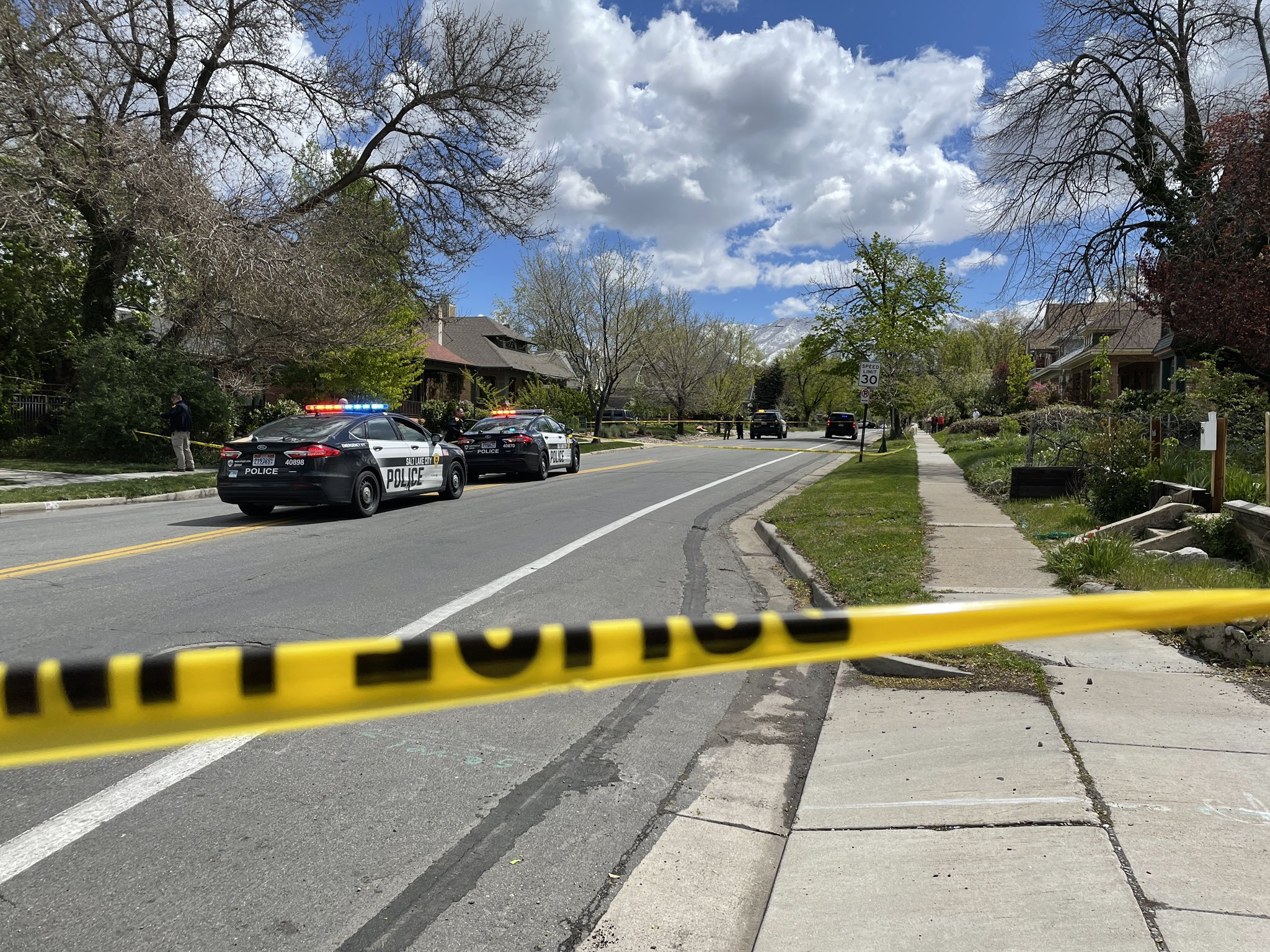 A woman and a child were involved in a hit-and-run crash near 900 East and 1700 South in Salt Lake City Tuesday. The woman has died as a result of her injuries, police said.