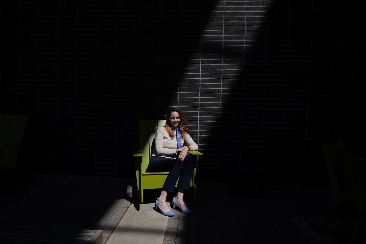 Climatologist Kim Cobb poses for a portrait at the Georgia Institute of Technology April 14 in Atlanta. She tells people when they worry about climate change, “there will be no victory, a shining moment when we can declare success”, but “it will never be too late to act. It will never be too late to fix this. »