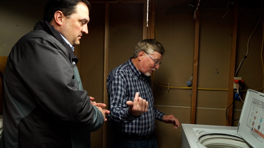 Mark Reinbold explains to KSL’s Matt Gephardt how he’s not able to fix his 12-year-old washing machine’s transmission because the part is no longer available.