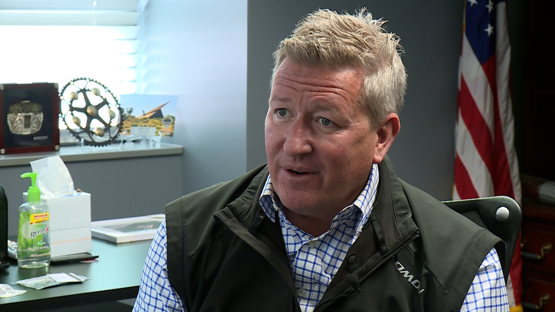 Ogden Mayor Mike Caldwell talks to KSL Monday, May 9, 2022. He says pay raises are needed to put Ogden on par with pay offered at other local governments around the Wasatch Front.