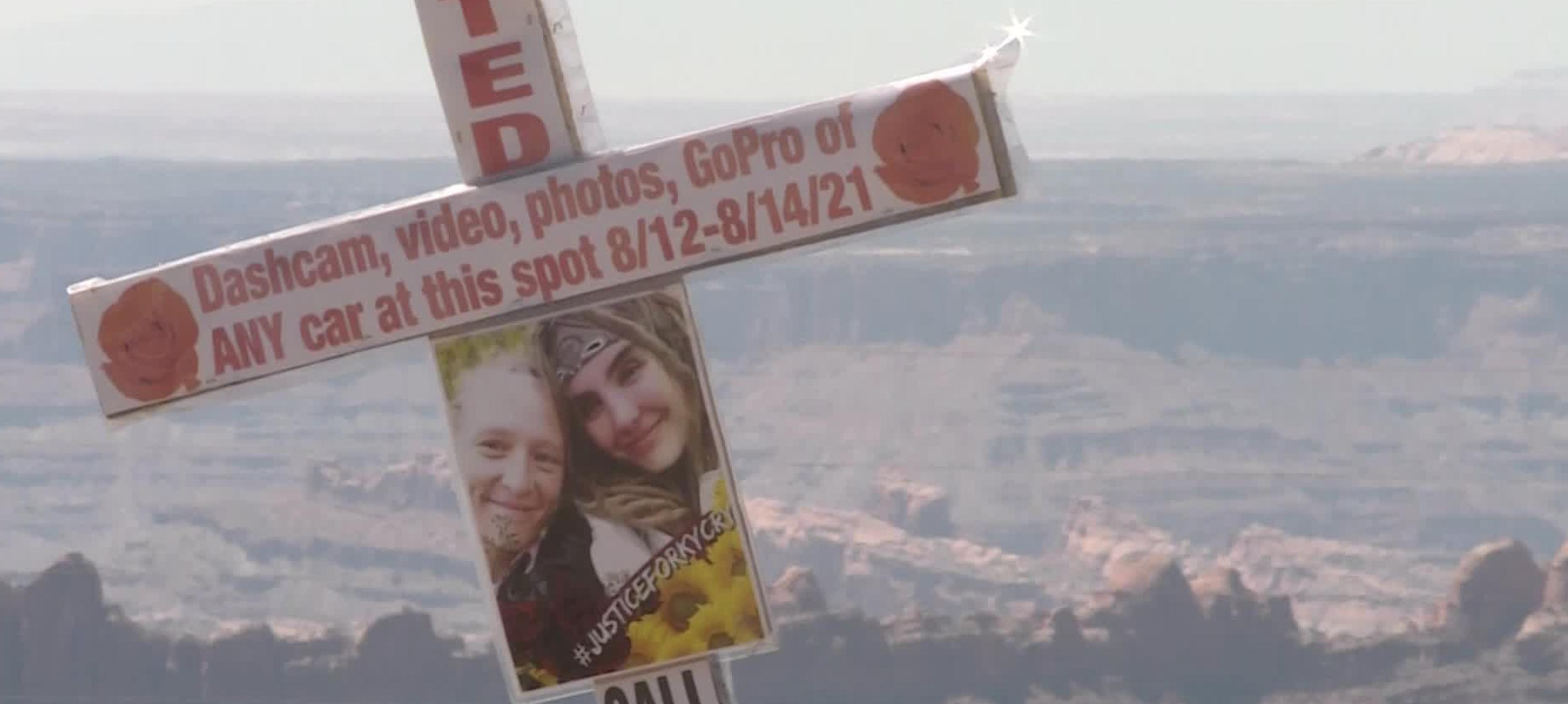 A memorial for Kylen Schulte and Crystal Turner sits near the site of their deaths. The man who killed the women in the La Sal Mountains in 2021 had shown problems with anger management and had extreme racist views, police said Thursday. 