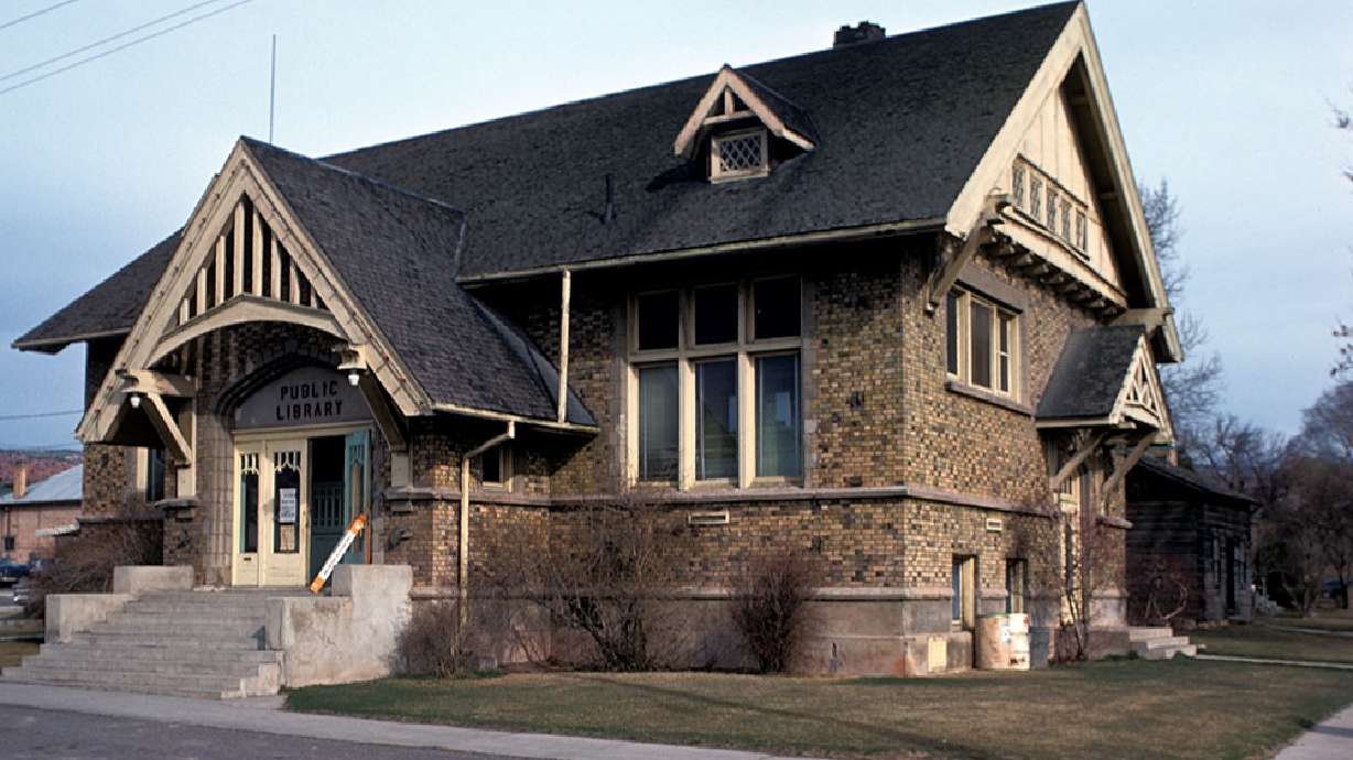 An undated photo of the Richfield Carnegie Library, which was commissioned in 1911. It was constructed with the help of a program started by business titan Andrew Carnegie that ultimately led to 23 libraries across Utah.
