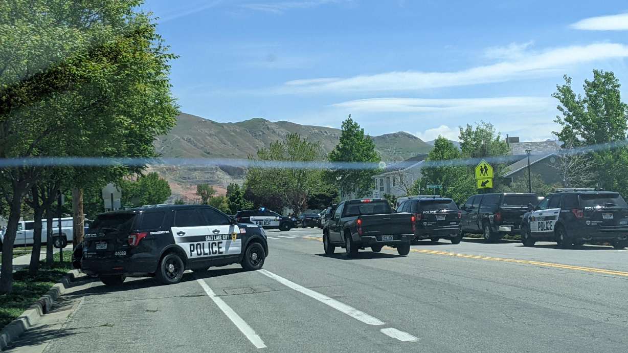 A sexual assault investigation near 1700 North Cavallo Drive in Salt Lake City on Monday lead to a SWAT team being called out and the discovery of a person dead from an apparent self-inflicted gunshot, according to police.