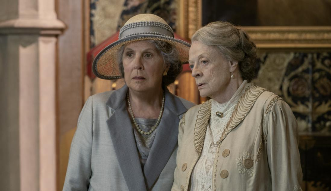Maggie Smith and Penelope Wilton in "Downton Abbey: A New Era."