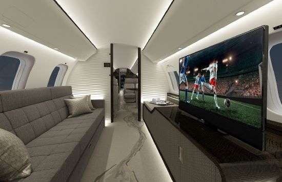 The upcoming aircraft is described as "the world's fastest and longest-range purpose-built business jet."