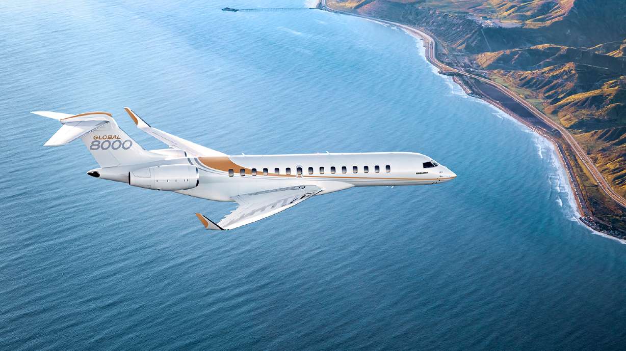 The Canadian company said the in-development Global 8000 will be "the world's fastest and longest-range purpose-built business jet."