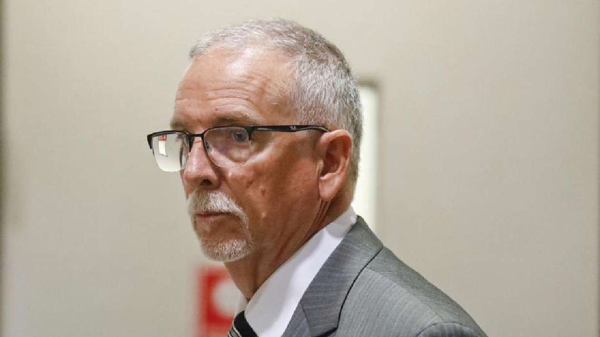 UCLA gynecologist James Heaps appears in Los Angeles Superior Court on June 26, 2019. The University of California has agreed to pay $375 million to more than 300 women who said they were sexually abused by the longtime UCLA gynecologist.