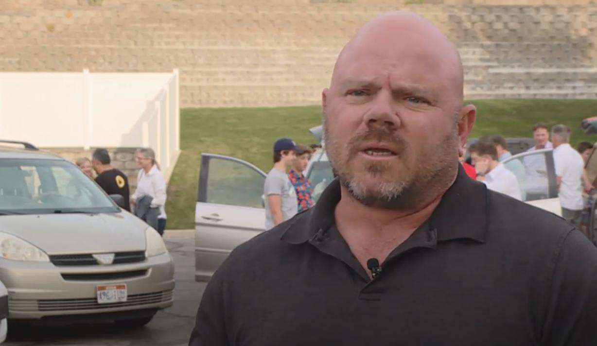 Jeff Kirkham, retired U.S. Army special forces, speaks to KSL-TV about a project to provide Utah's Afghan refugee families with transportation.