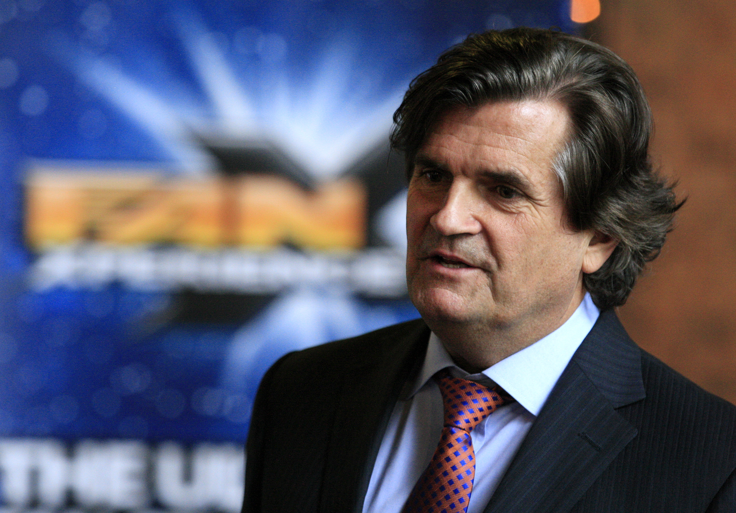 Salt Lake FanX co-founder Bryan Brandenburg speaks at the Megaplex Theatre on Nov. 19, 2014, in Sandy. Brandenburg was arrested in Hawaii this week and accused of threatening to bomb multiple places in Utah.