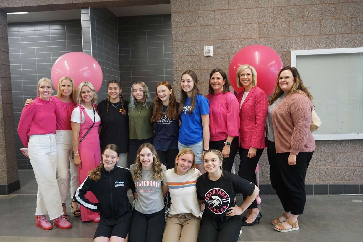 The first of many free-of-charge period product dispensers to come to Utah's public and charter middle and high schools were installed at Hillcrest Junior School on Wednesday. The installation was the launch of the pilot program to begin with Murray School District.