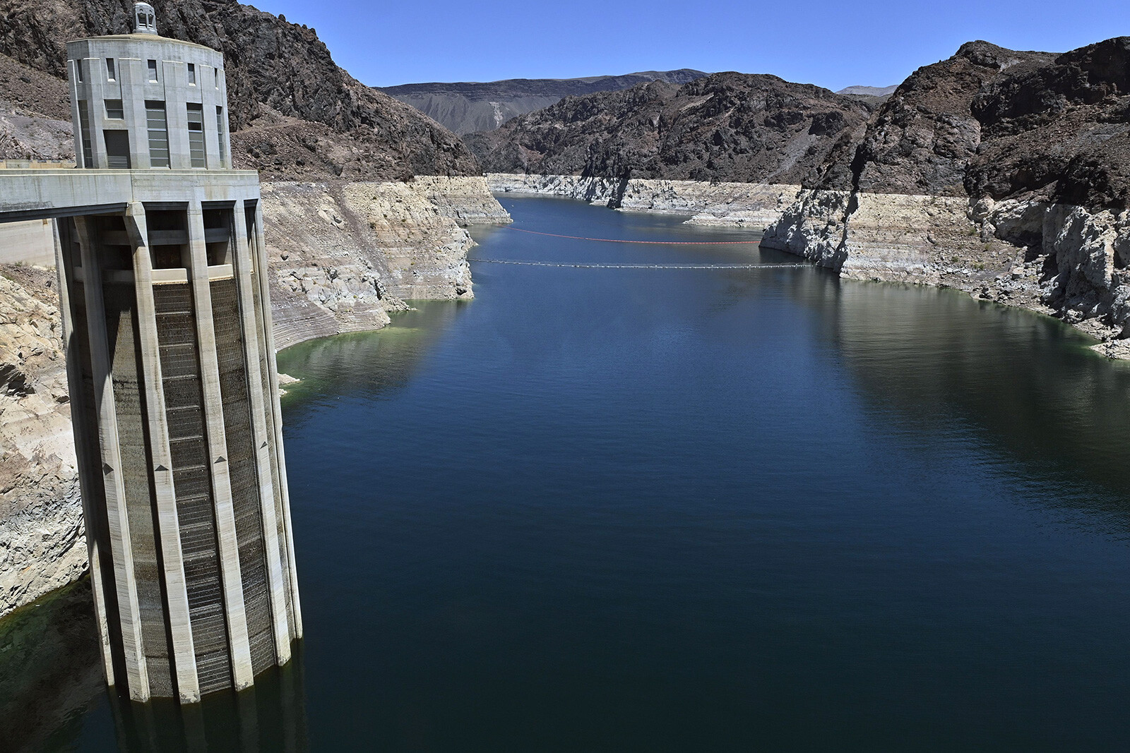 Lake Mead is running well below the federal government's predicted water level.