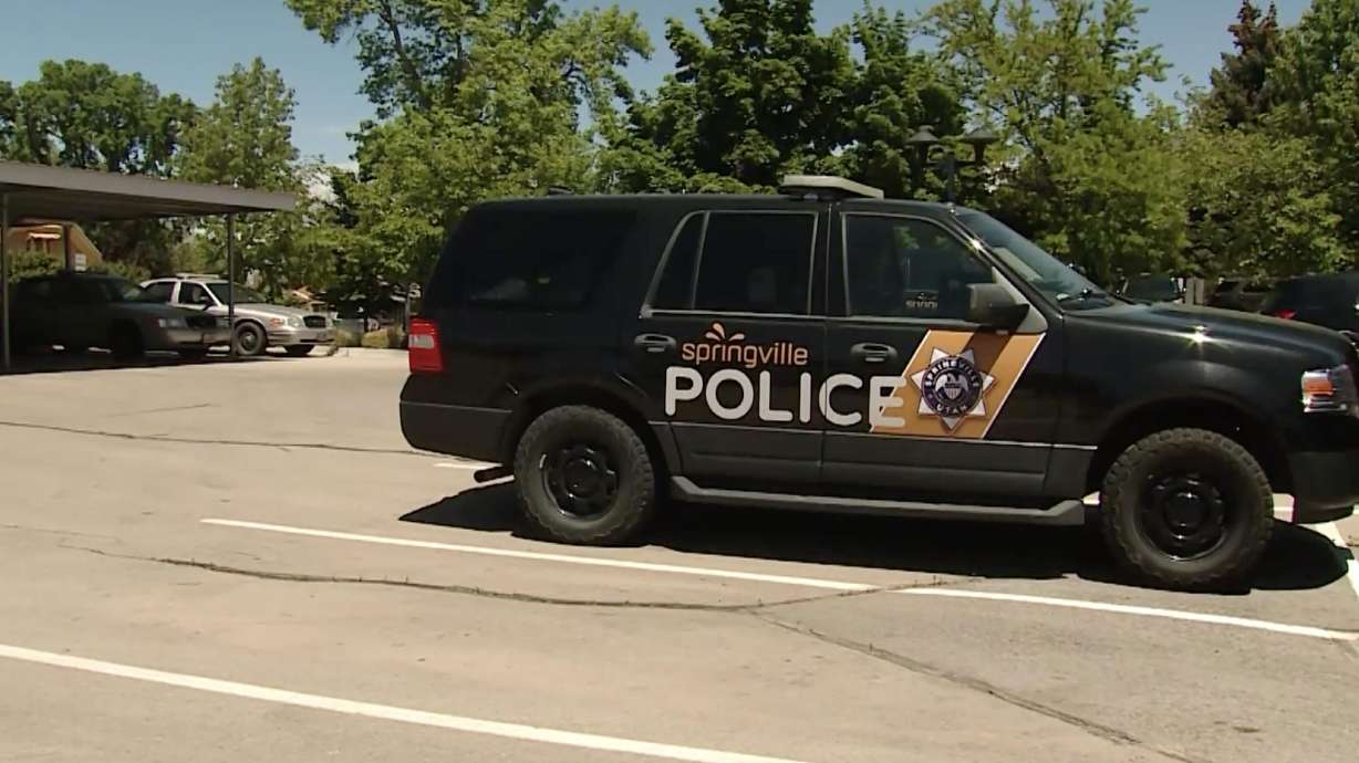 Two Springville police officers were legally justified in using deadly force against a man who stabbed one of the officers while they were investigating a domestic violence call,