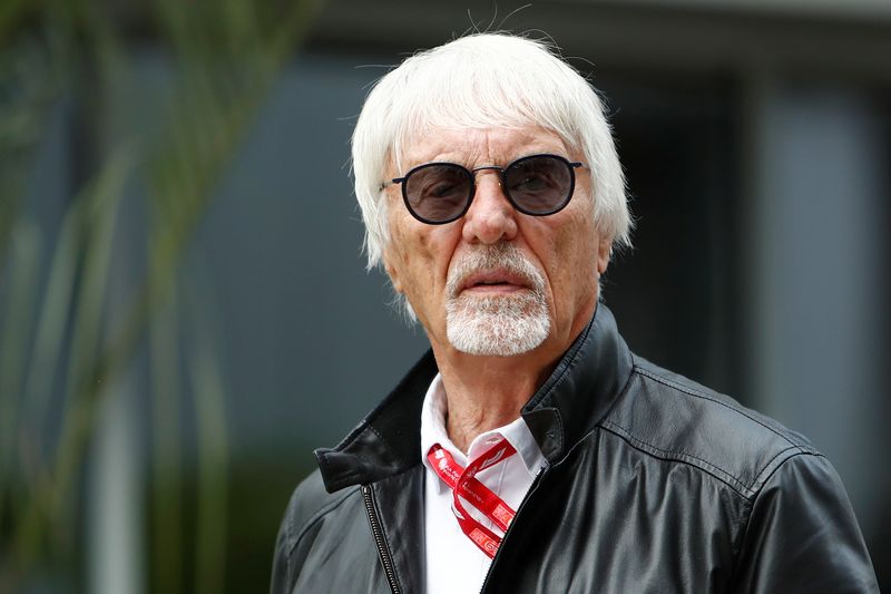 FILE PHOTO: Formula One F1 - Russian Grand Prix - Sochi Autodrom, Sochi, Russia - September 27, 2019   Bernie Ecclestone
