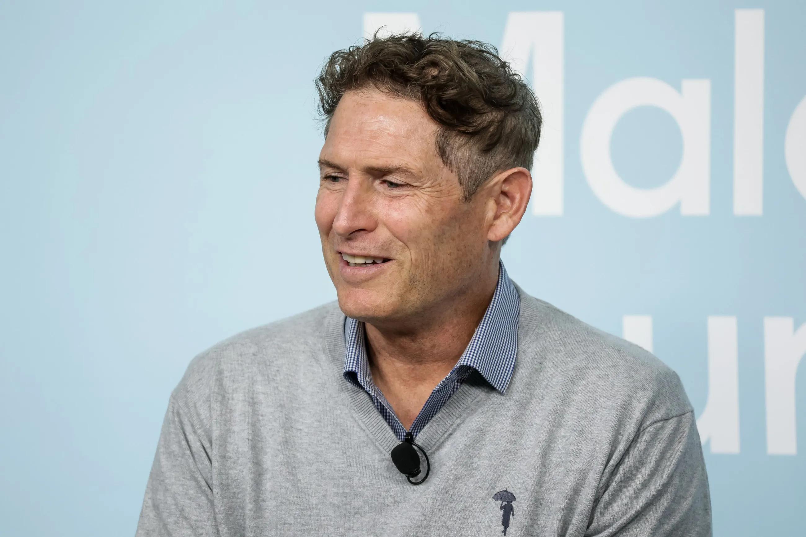 Steve Young, former BYU and NFL player and founder of the Forever Young Foundation, speaks at the Human Trafficking Policy and Education Summit in Logan on April 17, 2021. Young has written a new book, “The Law of Love.”