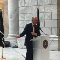 'We've got to do something': Gov. Cox, Romney talk gun laws following Memorial Day event