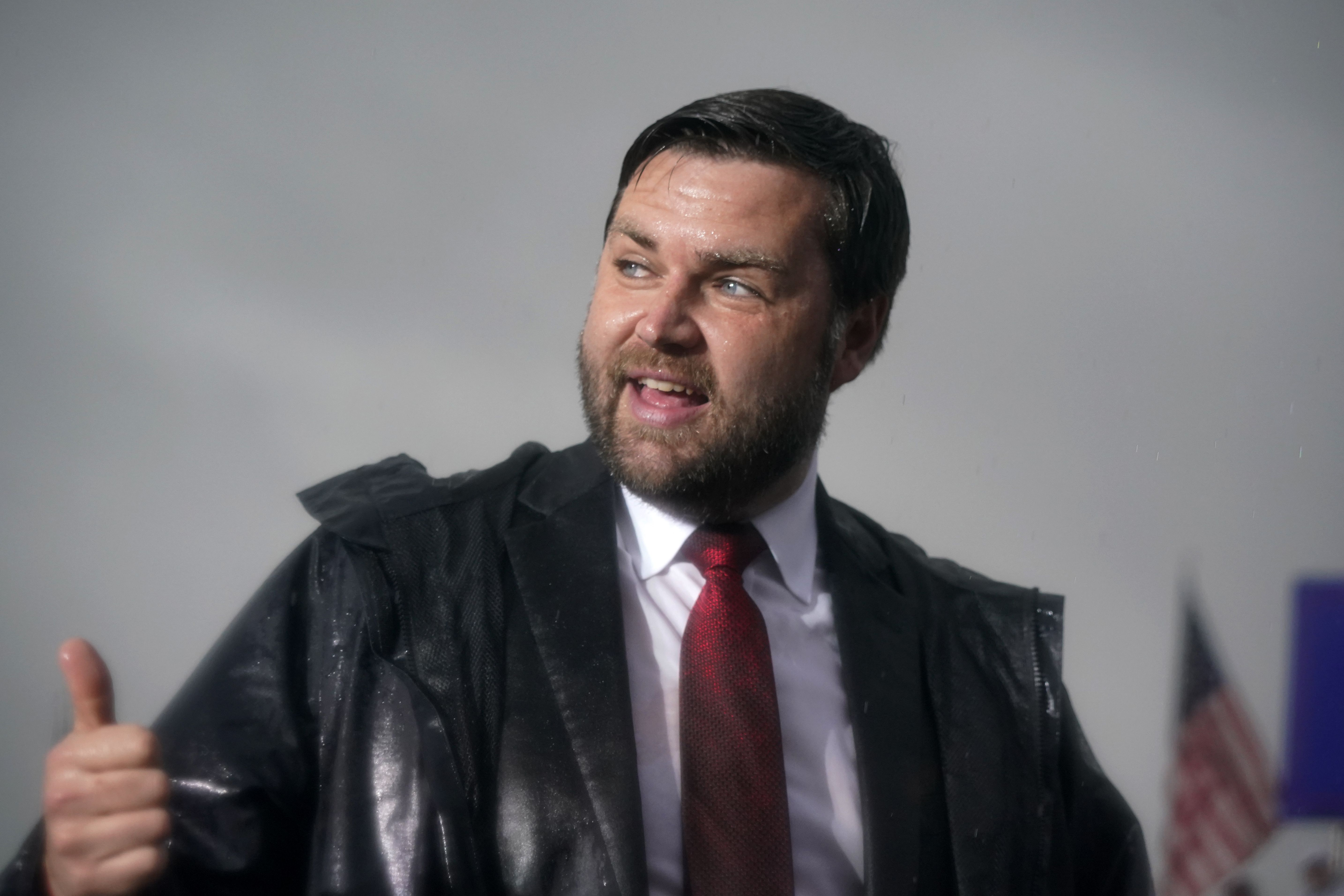 J.D. Vance, Republican candidate for U.S. Senate in Ohio, attends a campaign rally at the Westmoreland Fairgrounds in Greensburg, Pa., May 6. According to HuffPost, Vance — a Republican Senate candidate and author of the best-selling memoir “Hillbilly Elegy” — told a Catholic magazine in August 2021 that he wants to ban pornography.