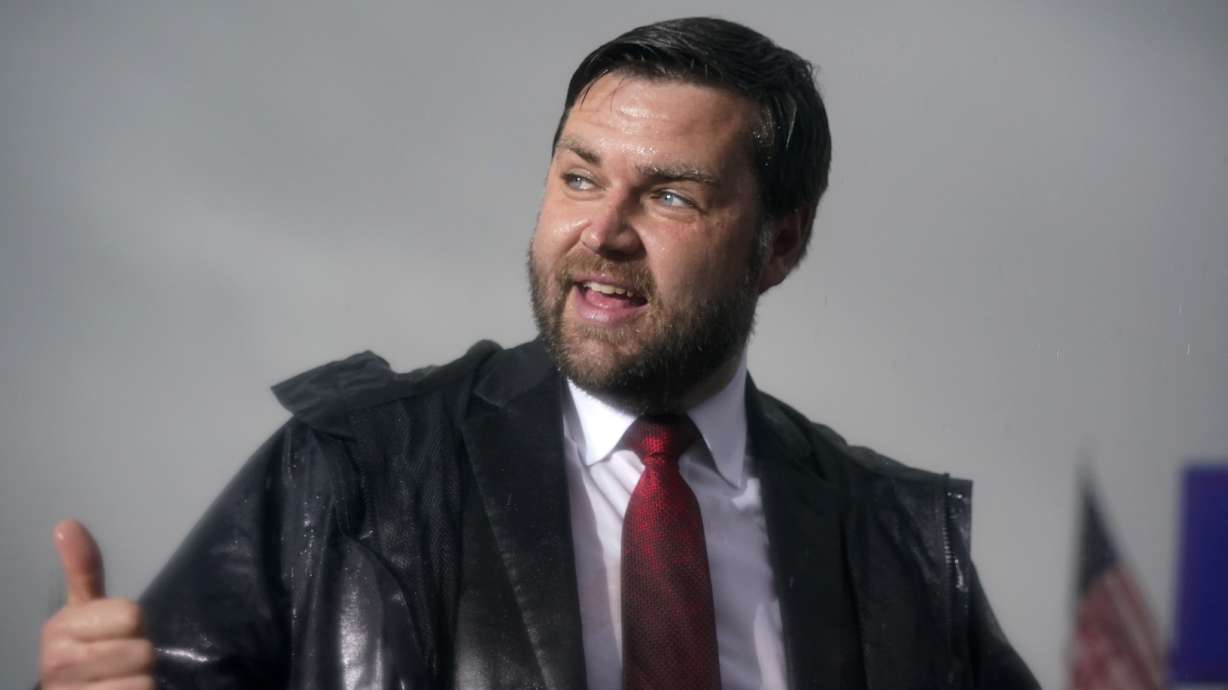J.D. Vance, Republican candidate for U.S. Senate in Ohio, attends a campaign rally at the Westmoreland Fairgrounds in Greensburg, Pa., May 6. According to HuffPost, Vance — a Republican Senate candidate and author of the best-selling memoir “Hillbilly Elegy” — told a Catholic magazine in August 2021 that he wants to ban pornography.