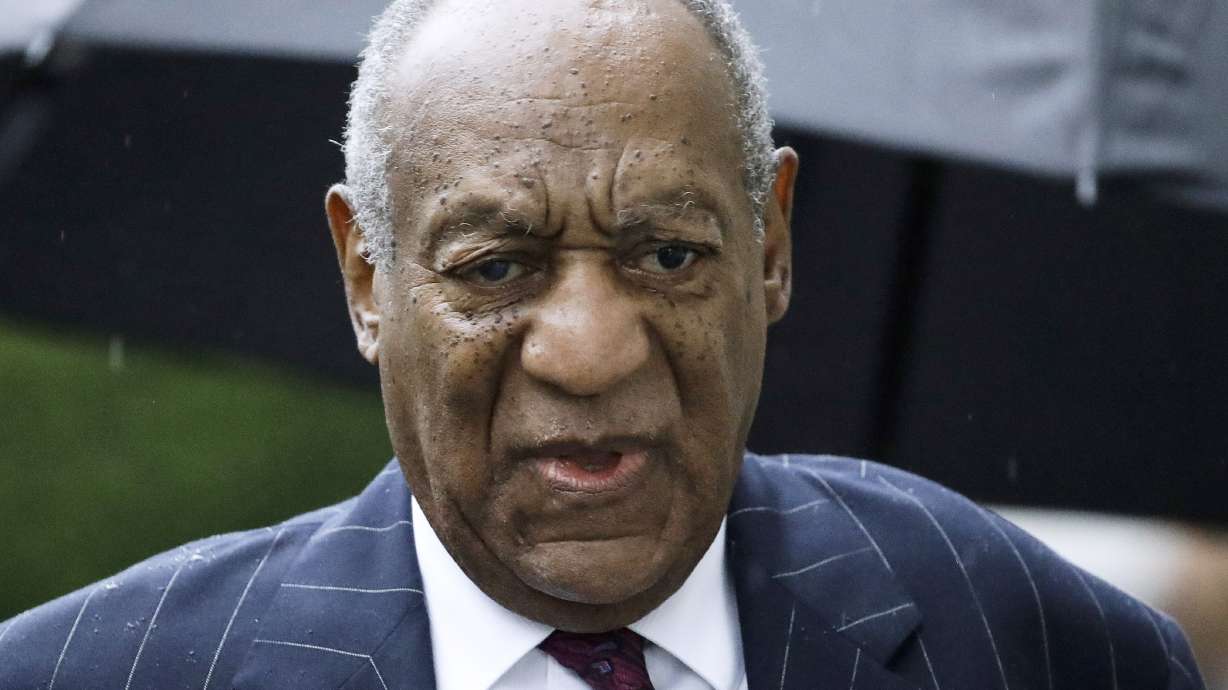 Bill Cosby arrives for a sentencing hearing following his sexual assault conviction at the Montgomery County Courthouse in Norristown Pa., on Sept. 25, 2018. Eleven months after he was freed from prison, 85-year-old Cosby will again be the defendant in a sexual assault proceeding, this time a civil case in California.
