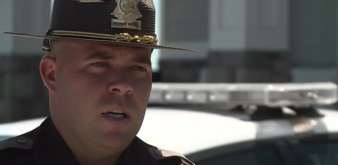 UHP trooper Ricky Jensen talks to KSL on Wednesday, June 1, 2022 about stopping a wrong-way driver.