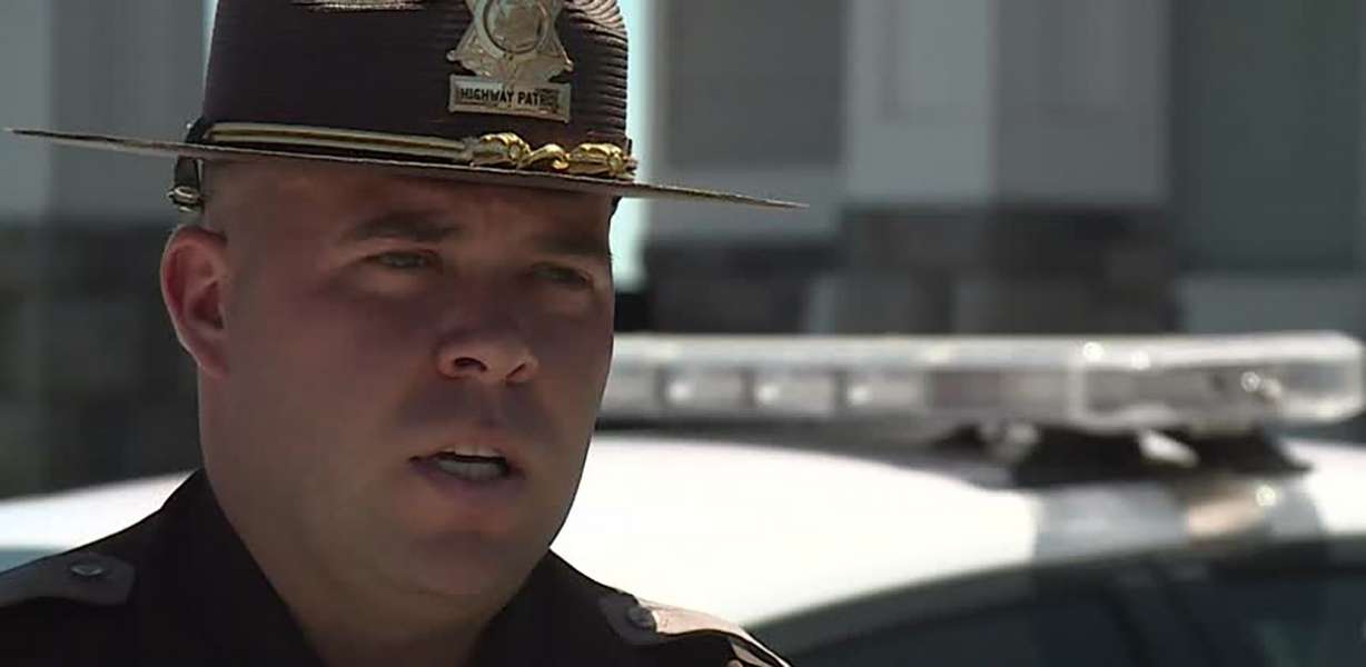 UHP trooper Ricky Jensen talks to KSL on Wednesday, June 1, 2022 about stopping a wrong-way driver.