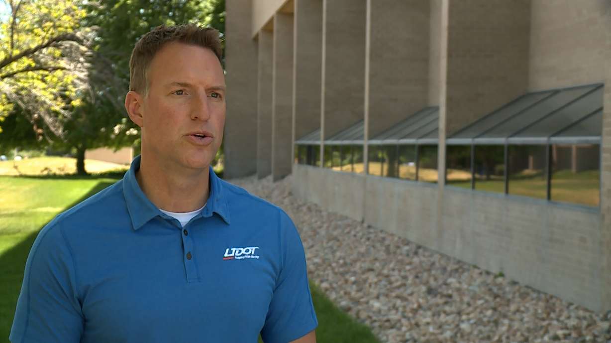 UDOT spokesman John Gleason talks to KSL-TV Thursday.