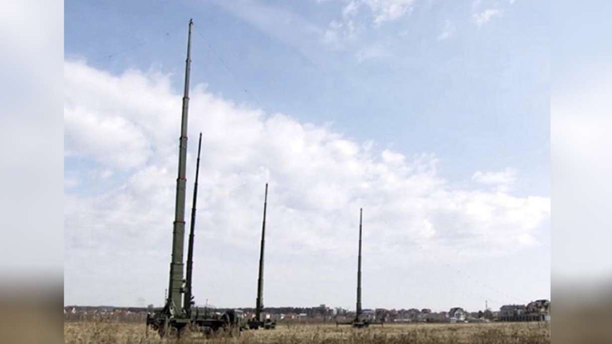 The Palantin-K EW systems are parked during a rehearsal in Voronezh region, Russia, in a Russian defense photo provided on Sept. 19, 2021. Electronic warfare is a vital, mostly invisible element in Russia's war on Ukraine. The Kremlin barely tapped its advantage in the domain early in the war. But that edge could be more decisive now.