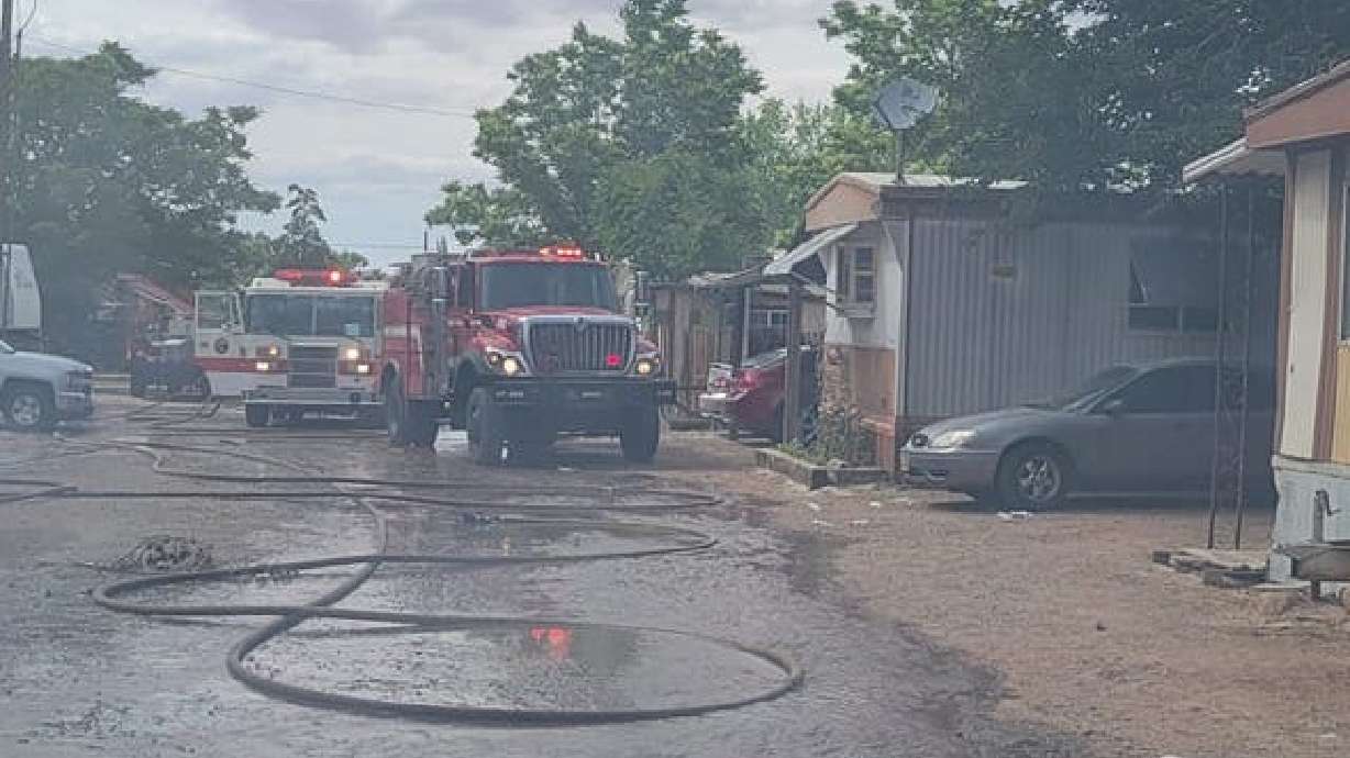 A fire at a mobile home park in Moab on Sunday resulted in the loss of 6 mobile homes.