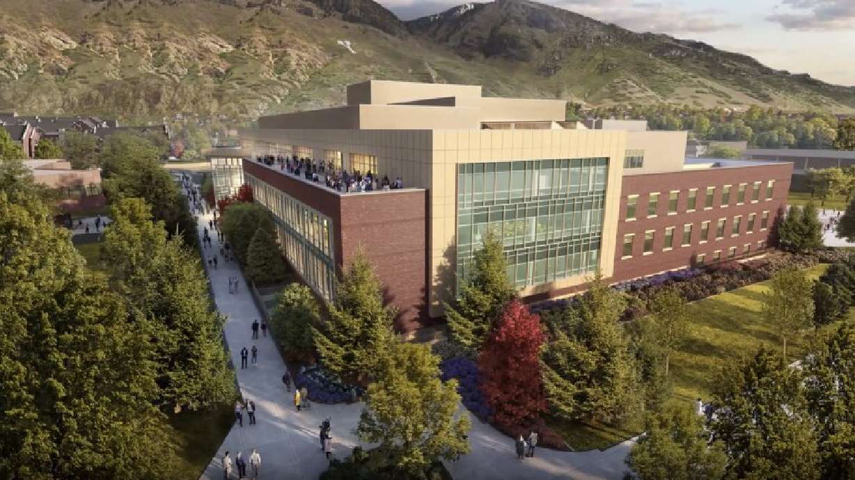 The board of trustees at Brigham Young University has approved plans for the construction of a new Harris Fines Arts Center to house the university's College of Fine Arts and Communications, with construction beginning in early 2023.