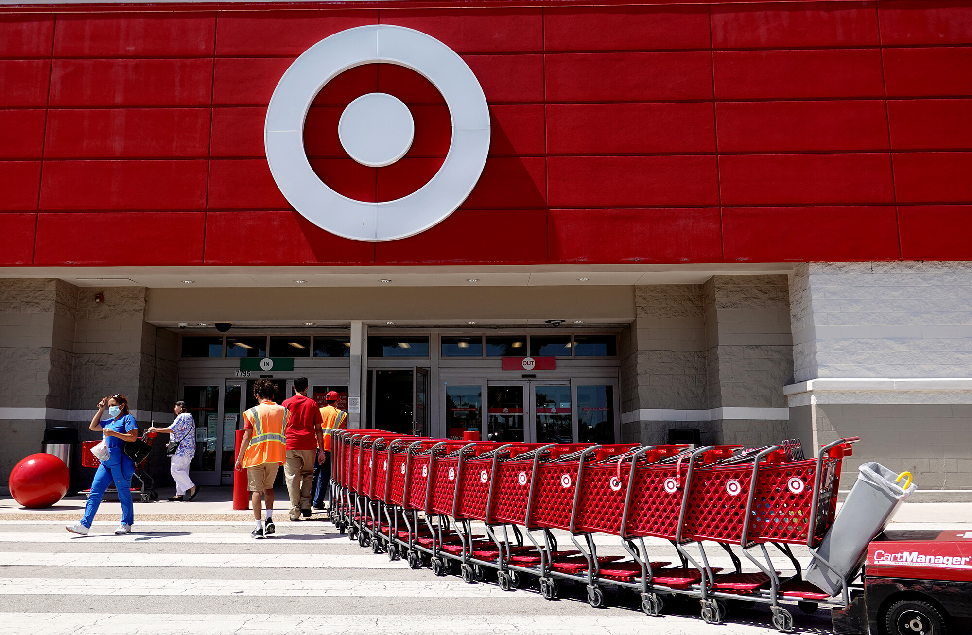 Retail giant Target said that it would mark down prices on some bigger-ticket items that consumers have pulled back on purchasing and cancel pending orders from suppliers.