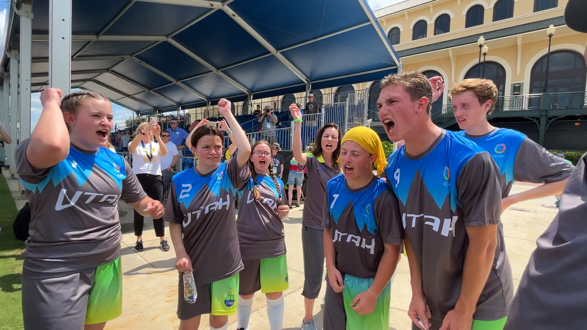 Tooele High Unified Soccer Team kicks off 2022 Special Olympics USA