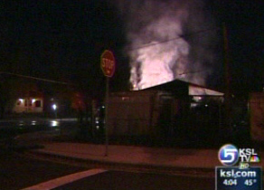 Two Injured in Mobile Home Fire