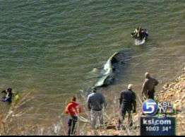 Stolen Car Found in Lake