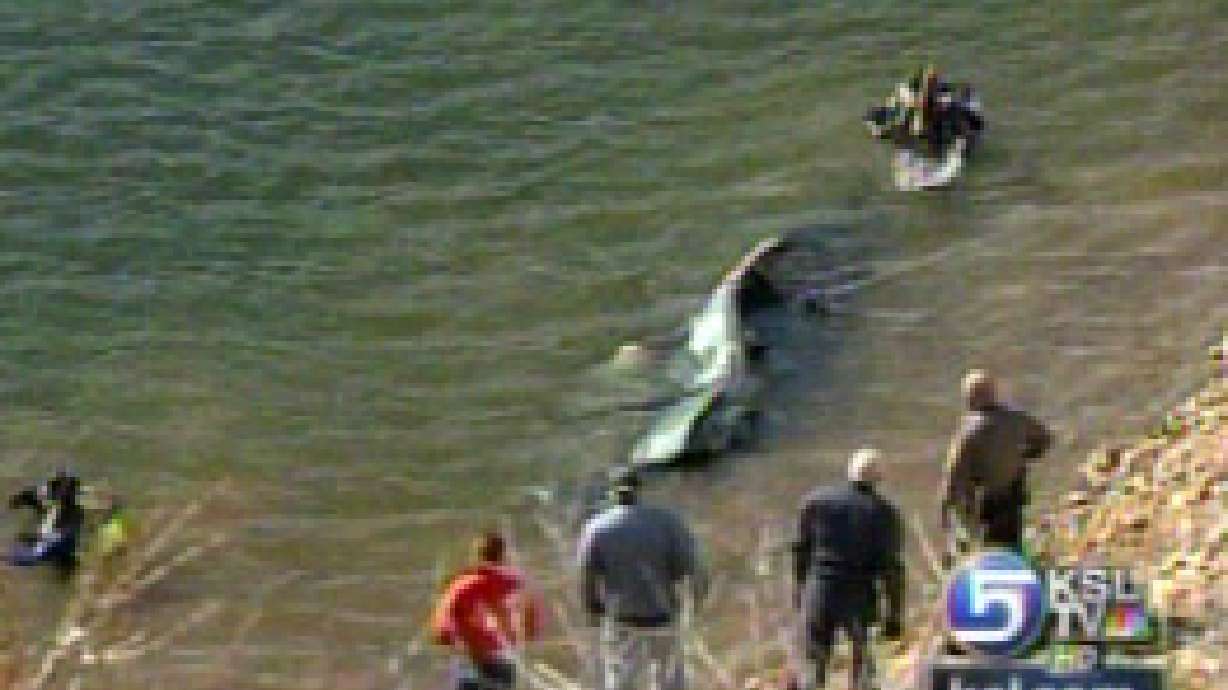 Stolen Car Found in Lake