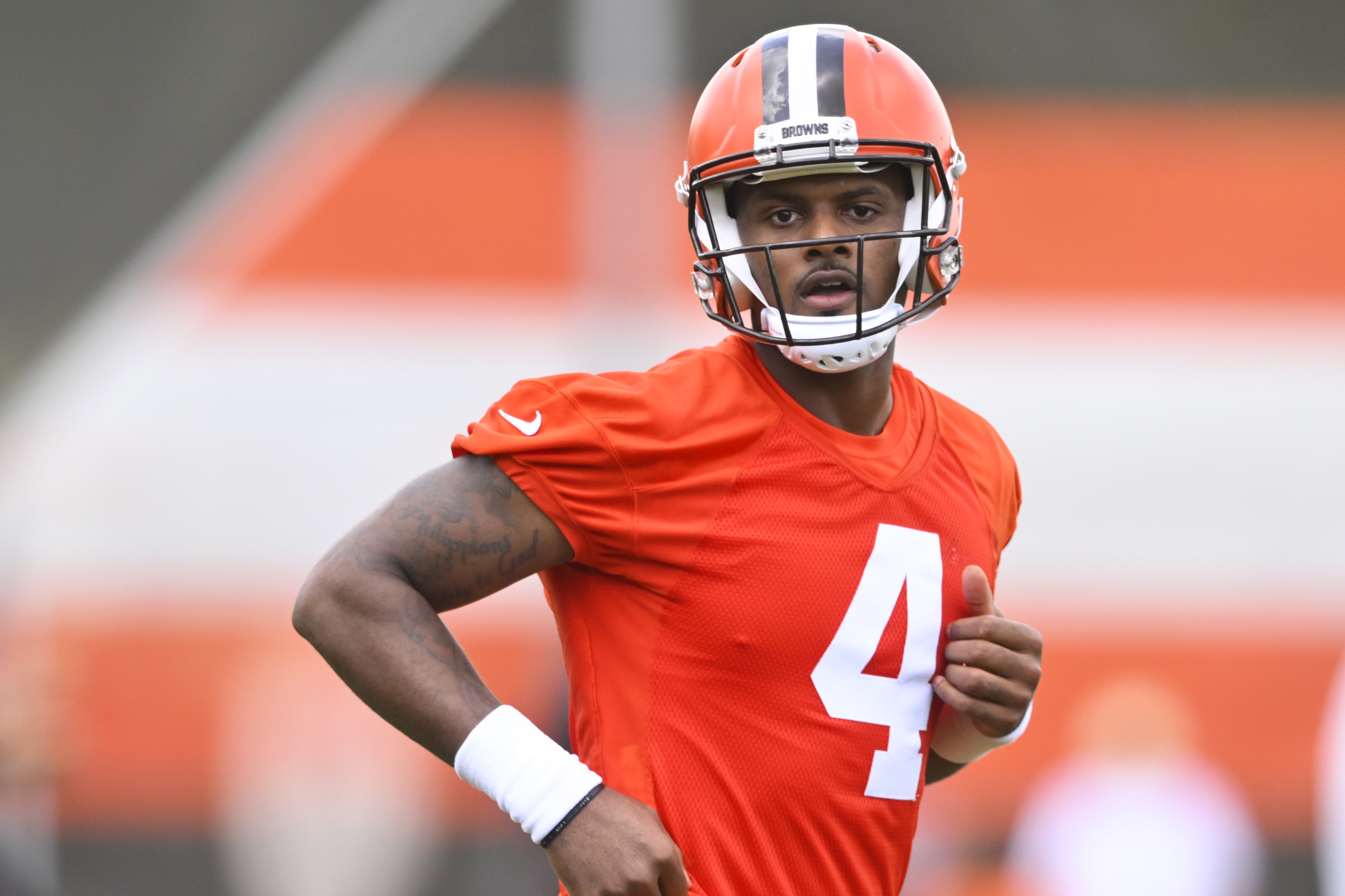 Deshaun Watson moving forward heading into his first full season since his  suspension - ABC News