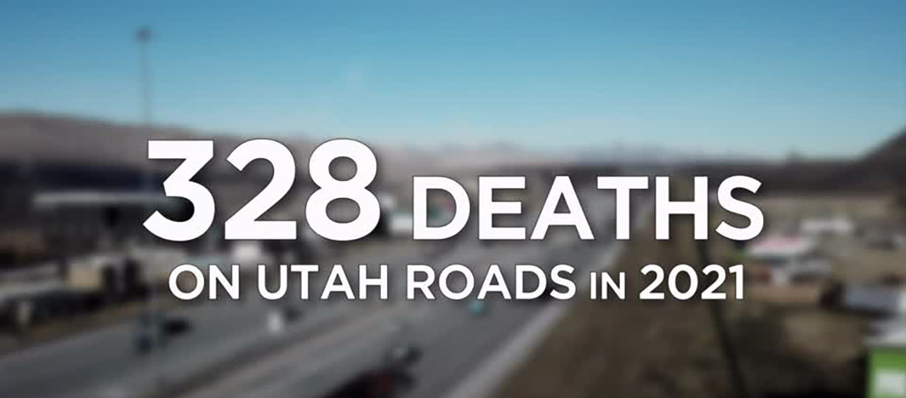 328 people died on Utah roads last year, reaching a 20-year record after years of declining fatalities.
