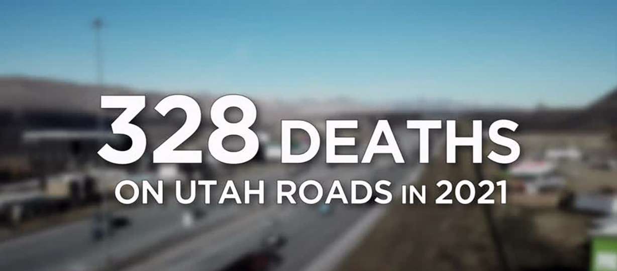 328 people died on Utah roads last year, reaching a 20-year record after years of declining fatalities.