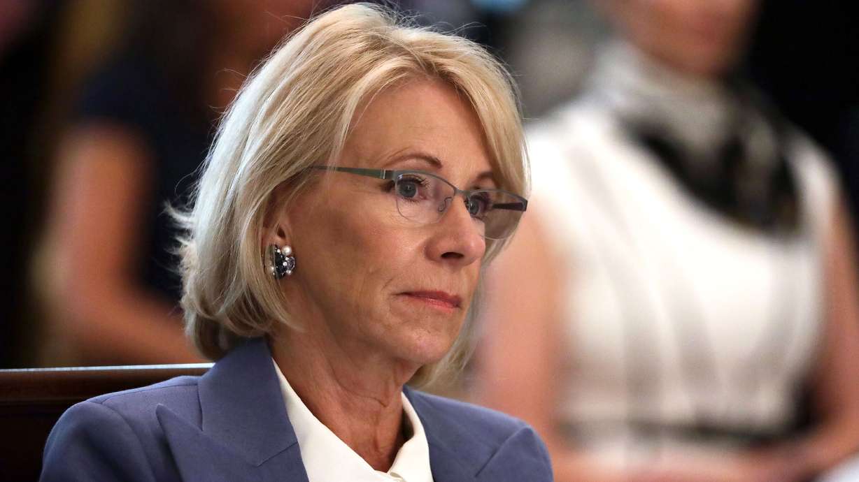 Betsy DeVos, who served as former President Donald Trump's secretary of education, is acknowledging publicly for the first time that she discussed the possibility of invoking the 25th Amendment with other Cabinet members and then-Vice President Mike Pence following the January 6 U.S. Capitol attack.