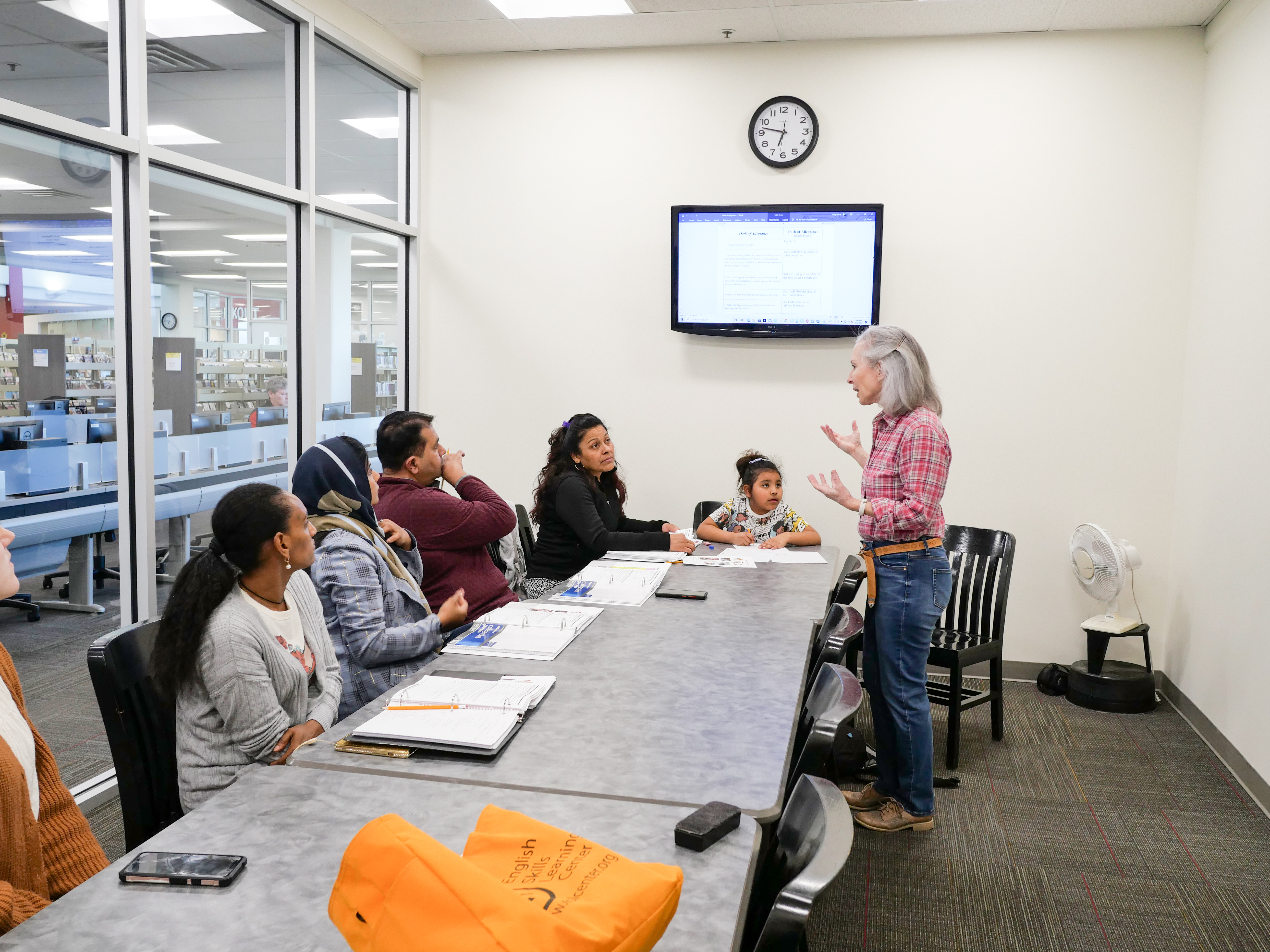 How teaching English classes has taught me to live with dignity, tenacity and courage