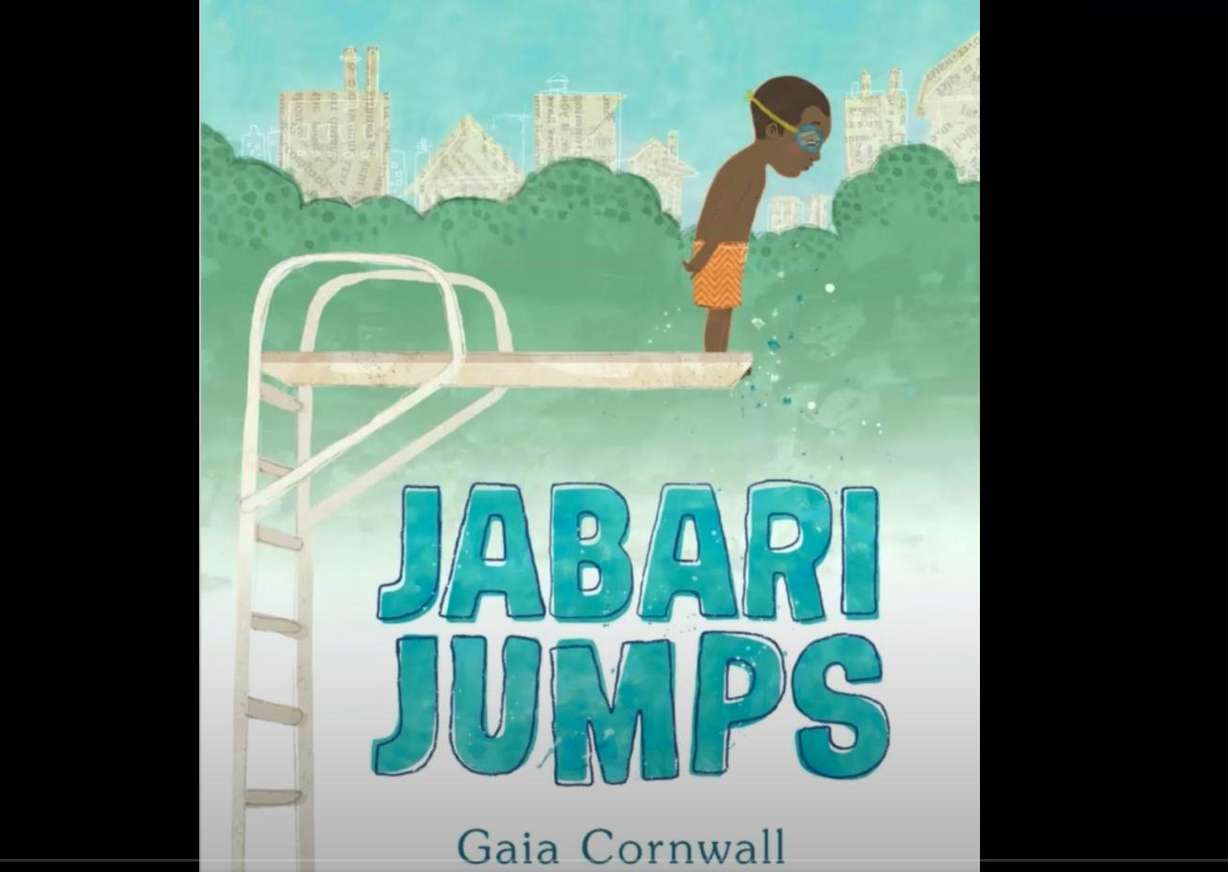 "Jabari Jumps" is written and illustrated by Gaia Cornwall.