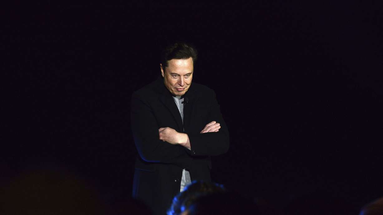 SpaceX’s Elon Musk provides an update on Starship on Feb. 10, near Brownsville, Texas. SpaceX has fired five employees after they wrote and circulated an internal letter that was critical of Musk, the rocket maker’s founder and CEO.