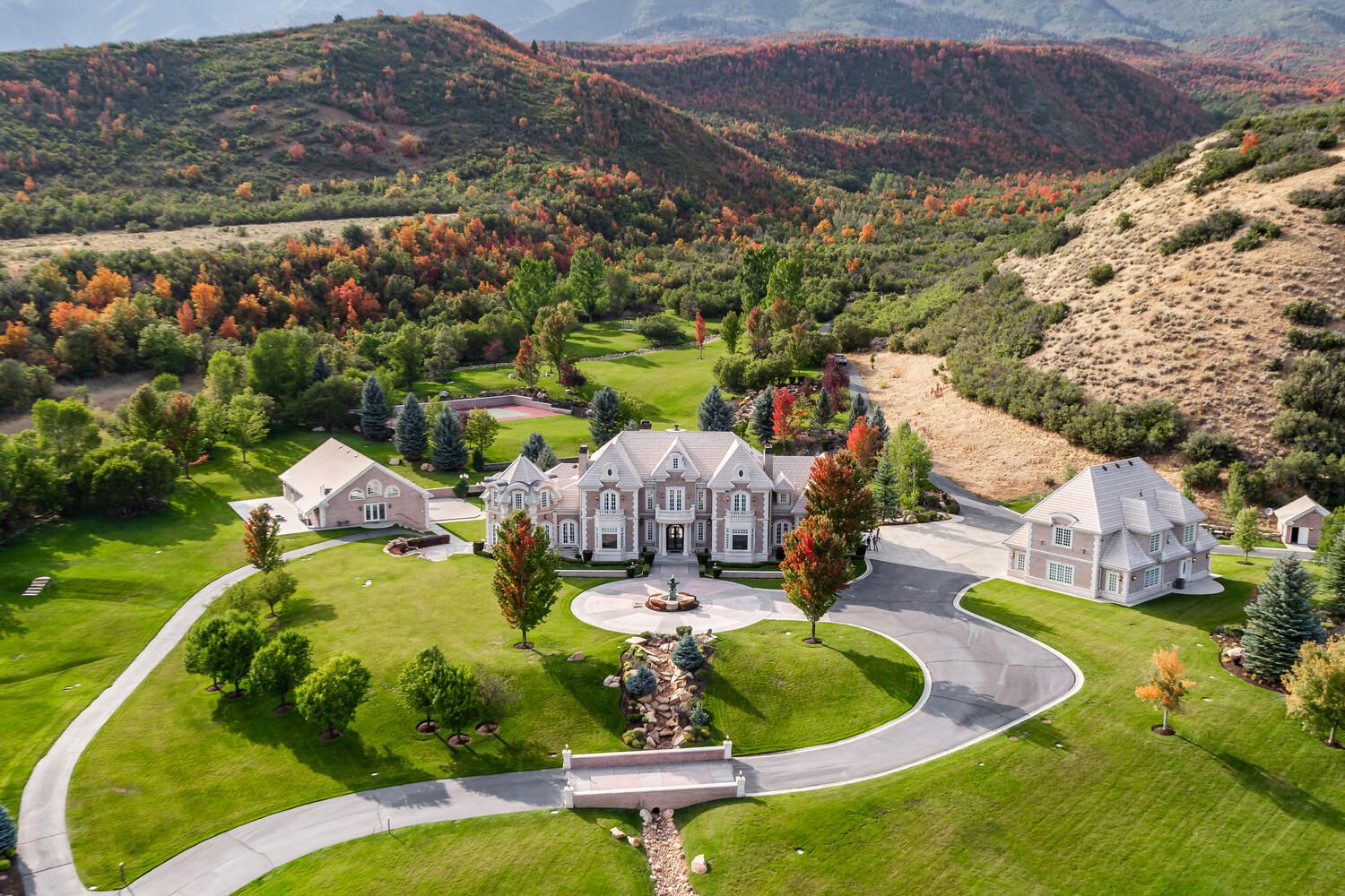 Utah’s most expensive home currently for sale is Hobble Creek Ranch, listed for $48 million. The 3,387-acre estate is located up the left fork of Hobble Creek Canyon in Springville.