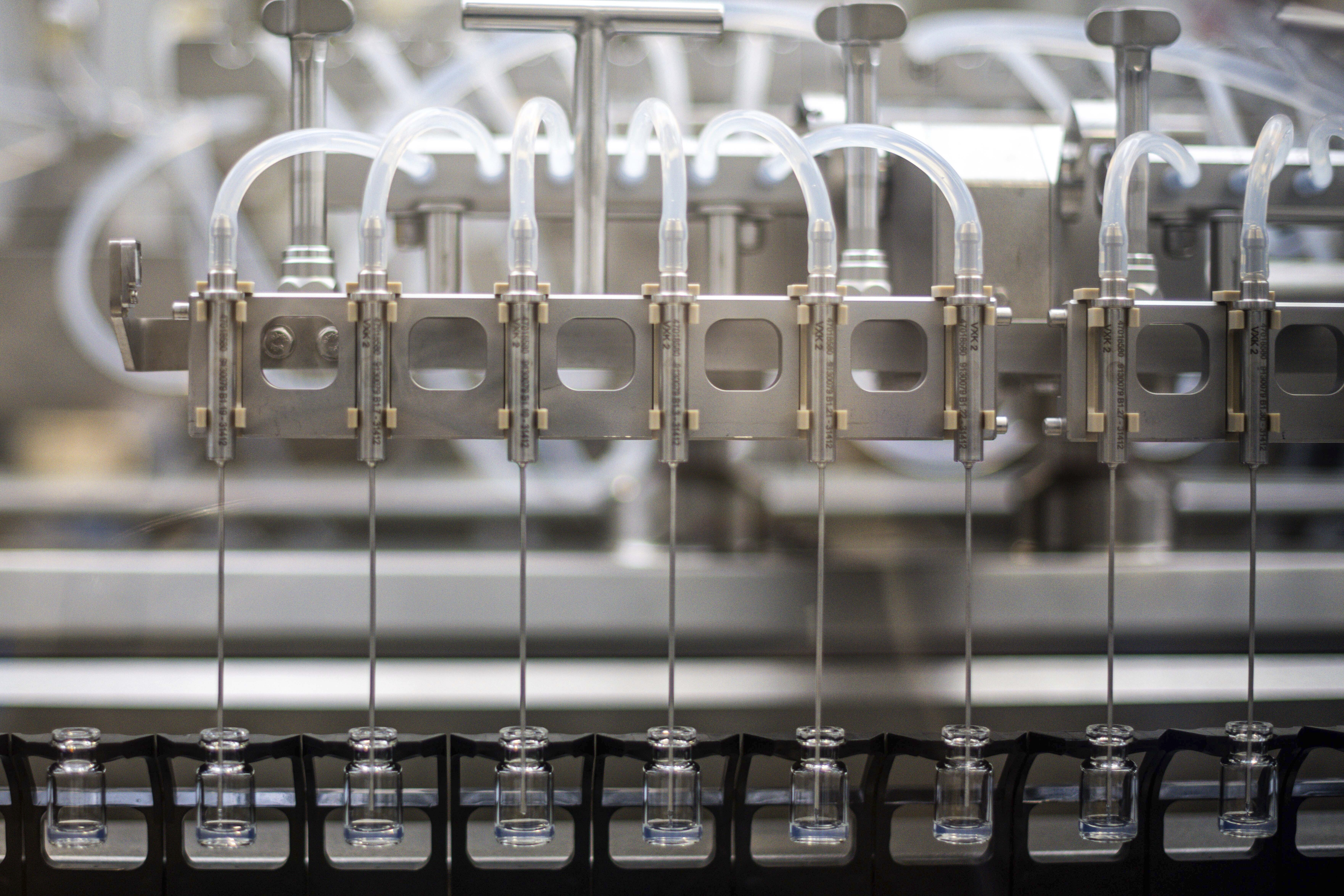 Production of the Pfizer's COVID-19 vaccine for children under 5 in Puurs, Belgium. U.S. regulators on Saturday authorized the first COVID-19 shots for infants and preschoolers, paving the way for vaccinations to begin next week. 