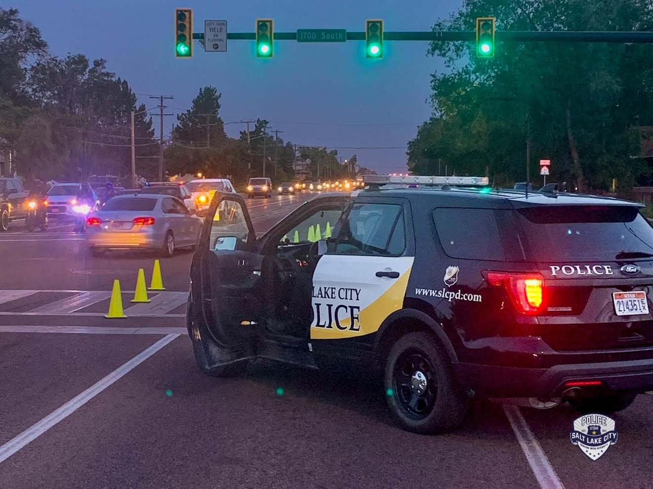 A man was arrested Wednesday and accused of hitting a woman in a Salt Lake crosswalk on Monday, critically injuring her, and then driving away.