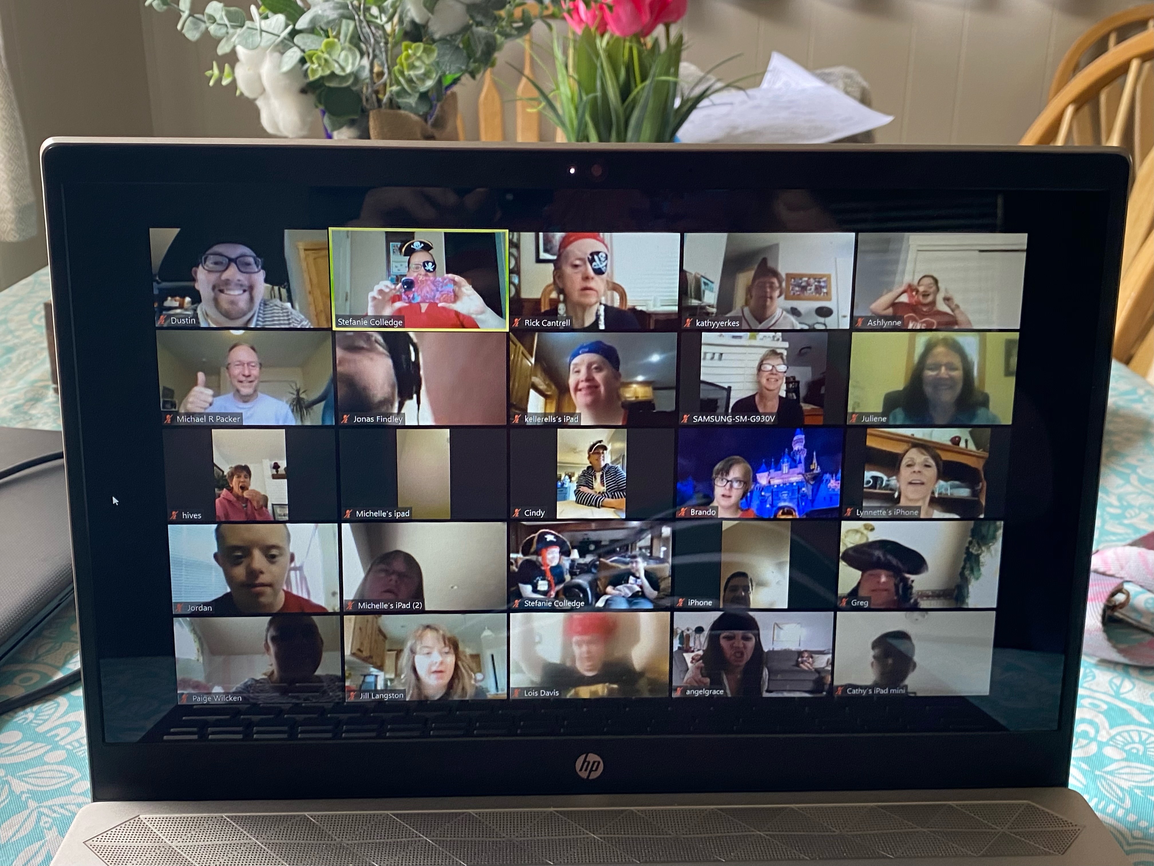 Participants engage in Just for Kids of Utah County's HIVE at Home program.