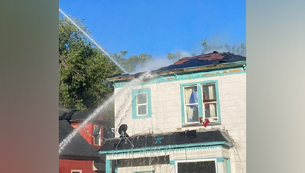 A small apartment building may be a complete loss after a fire early Tuesday displaced six residents, fire officials said.