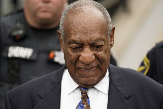 Actor and comedian Bill Cosby leaves the Montgomery County Courthouse after his first day of sentencing hearings in his sexual assault trial in Norristown, Pennsylvania on September 24, 2018. A California jury on Tuesday found comedian Cosby was liable for sexually assaulting a woman at the Playboy Mansion in 1975 when she was a teenager. 