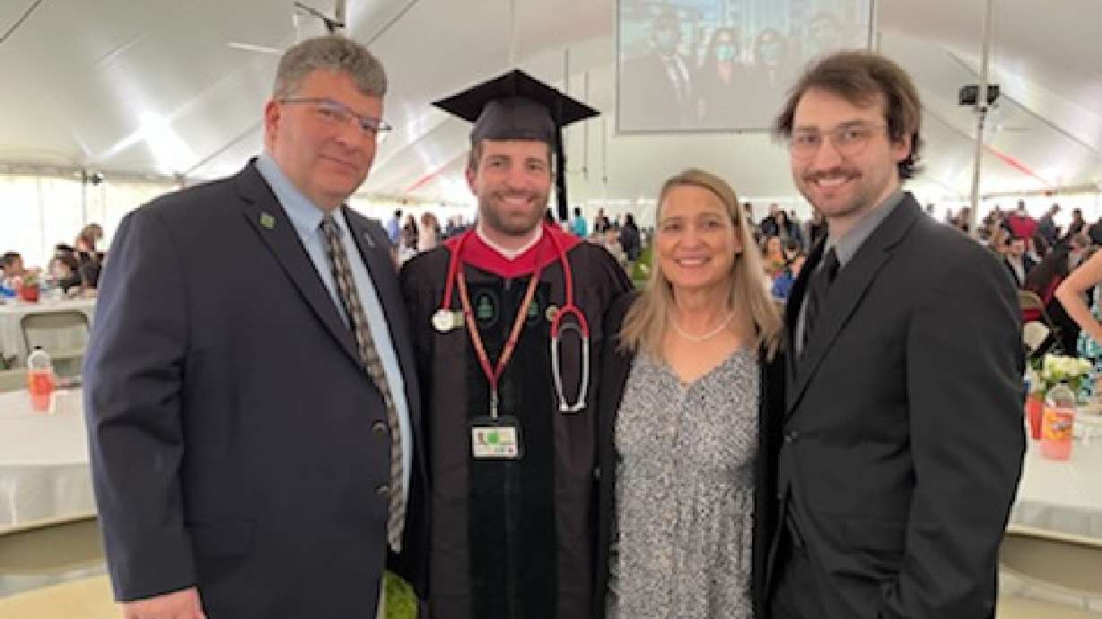 Jon Hochstein, a graduate of Harvard Medical School, received a heart transplant when he was 4 years old and hopes to help children who also find themselves needing organ transplants.