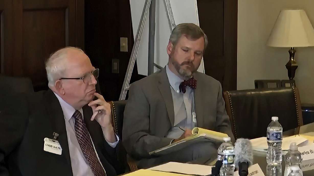 In this image from video released by the House Select Committee, John Eastman, a lawyer for former President Donald Trump, appears during a video deposition to the House select committee investigating the Jan. 6 attack on the U.S. Capitol at the hearing June 16 n Capitol Hill in Washington.